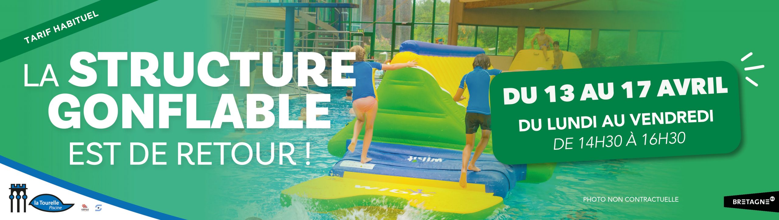 LA STRUCTURE GONFLABLE EST DE RETOUR !